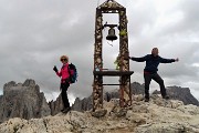 In vetta al Monte Mulaz (2906 m) alle Pale di San Martino il 13 agosto 2017 - FOTOGALLERY